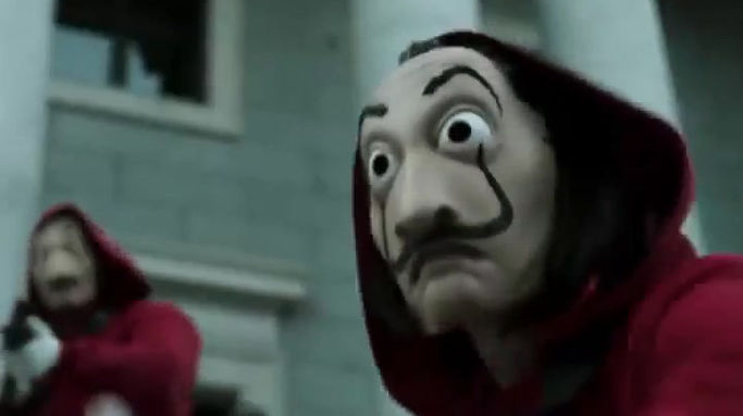Scenes from La Casa de papel